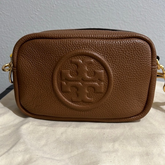 Tory Burch Handbags - Tory Burch Perry Bombe Mini Bag, Brown,